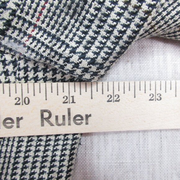 Brooks Brothers Blazer Jacket Mens Gray Houndstooth Plaid Formal Single Breasted - Picture 10 of 10